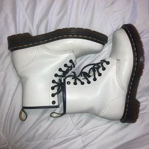White Dr. Martens